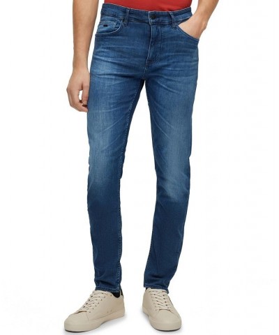 BOSS Men's Slim-Fit Super-Soft Denim Jeans Blue $89.44 Jeans