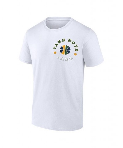 Men's Branded White Utah Jazz Street Collective T-shirt $21.08 T-Shirts