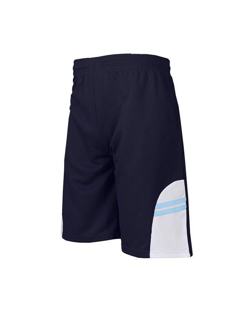 Men's Moisture Wicking Shorts with Side Trim Design Navy $16.66 Shorts