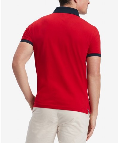 Men's Badlwin TH Flex Custom Fit Polo Shirt Red $33.79 Polo Shirts