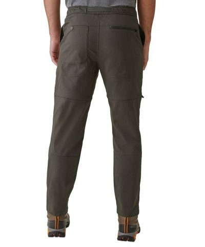 Men's Tracker Stretch Ripstop Zip-Off Convertible Pants Green $16.73 Pants