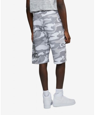 Men's Big and Tall Four Square Fleece Shorts White 1 $27.84 Shorts