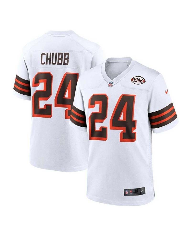 Men's Nick Chubb Cleveland Browns 1946 Collection Alternate Game Jersey $44.80 Jersey