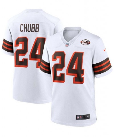 Men's Nick Chubb Cleveland Browns 1946 Collection Alternate Game Jersey $44.80 Jersey