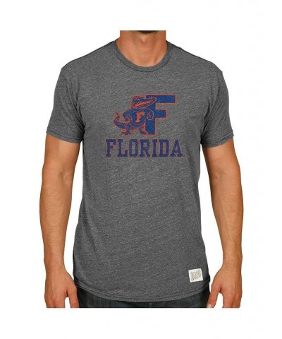 Men's Florida Gators Heather Gray Tri-Blend T-shirt $25.64 T-Shirts