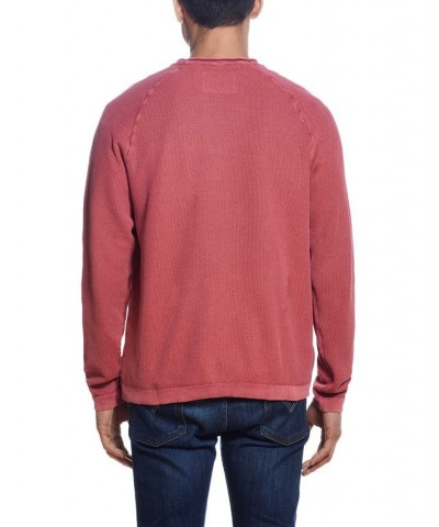 Men's Stonewash Textured Sweater Fire Whirl $15.12 Sweaters