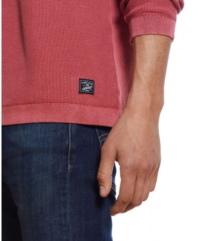 Men's Stonewash Textured Sweater Fire Whirl $15.12 Sweaters