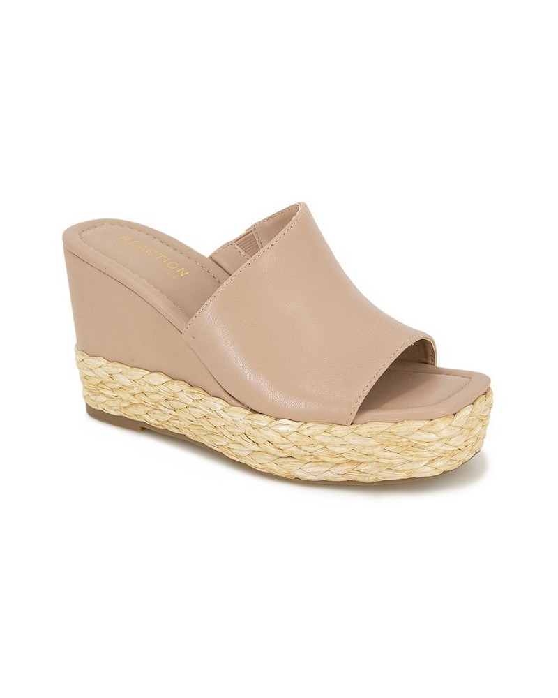 Women's Maria Mule Wedge Sandals Chai $51.48 Shoes