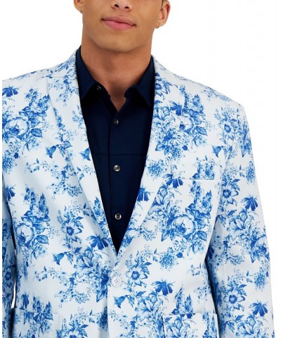 Men's Floral Blazer Blue $42.27 Blazers