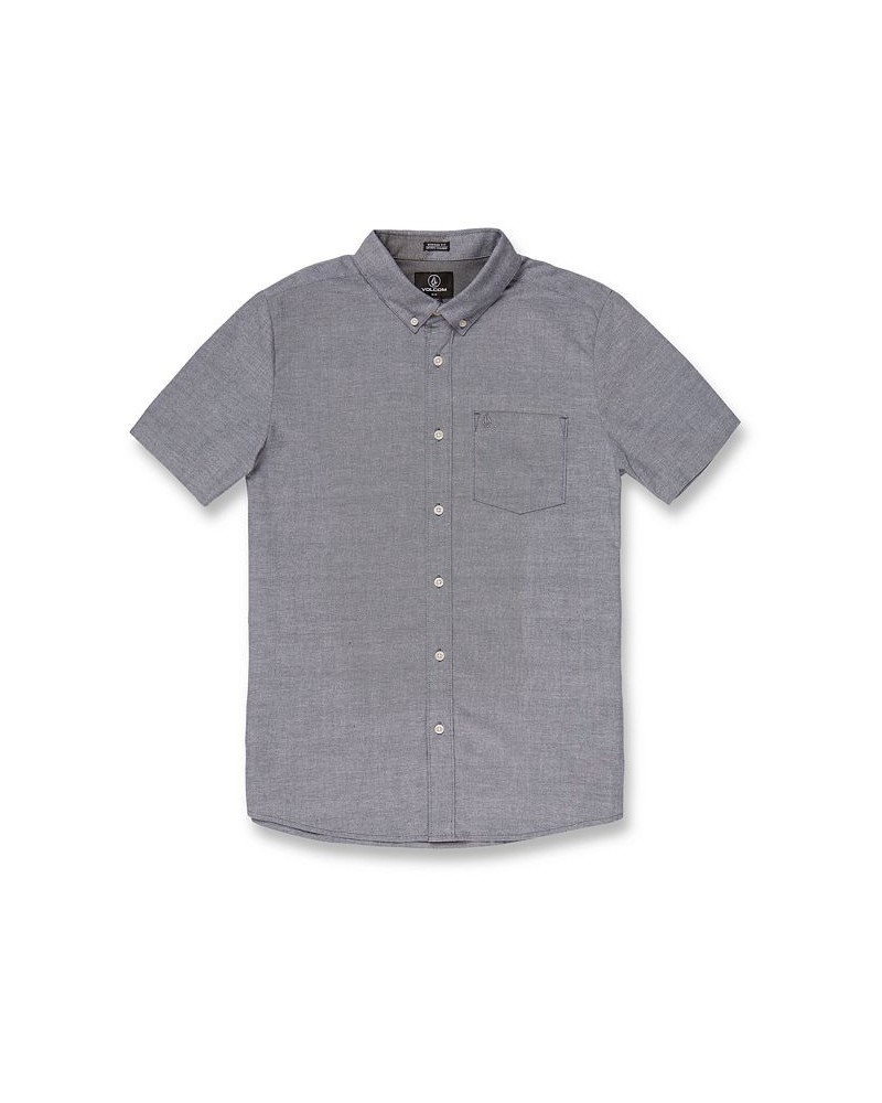 Men's Everett Oxford Short Sleeve Gray $27.95 Shirts