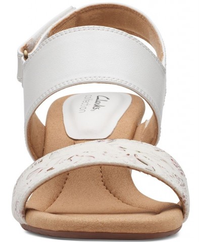 Women's Kyarra Faye Slingback Wedge Sandals White $32.70 Shoes