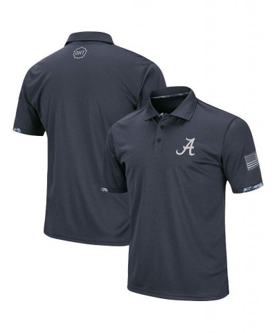 Men's Charcoal Alabama Crimson Tide Big and Tall OHT Military-inspired Appreciation Digital Camo Polo Shirt $31.20 Polo Shirts