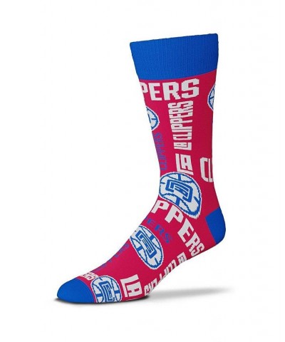 Men's LA Clippers Wall To Wall Crew Socks $13.33 Socks