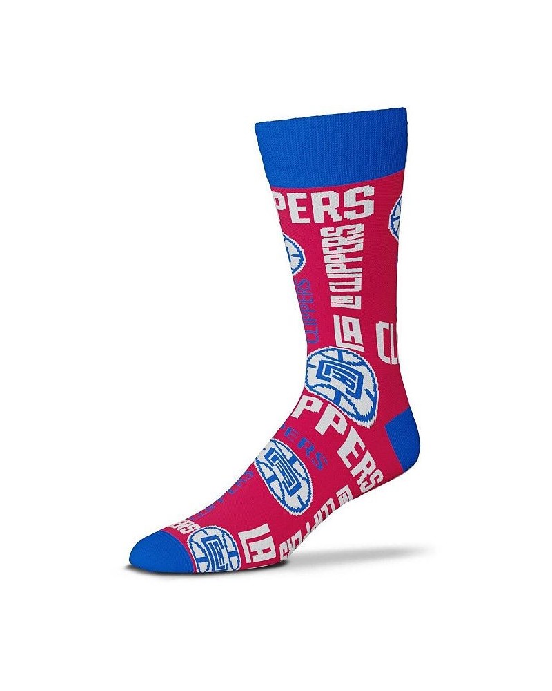 Men's LA Clippers Wall To Wall Crew Socks $13.33 Socks