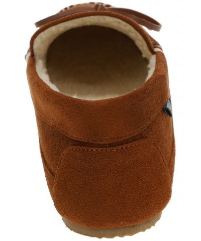 Men's Markel V Moccasin Slippers Tan/Beige $32.20 Shoes