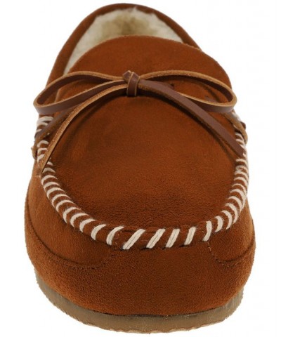 Men's Markel V Moccasin Slippers Tan/Beige $32.20 Shoes