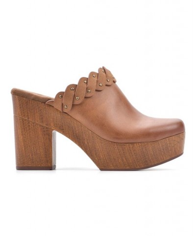 Women's Toss Up Clogs Tan/Beige $48.45 Shoes