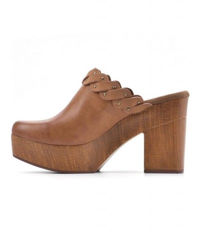 Women's Toss Up Clogs Tan/Beige $48.45 Shoes