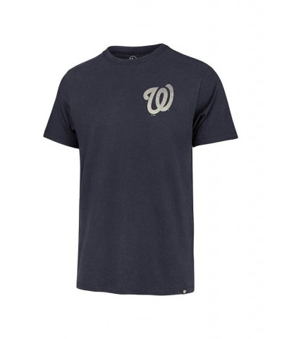 Men's Navy Washington Nationals Turn Back Franklin T-shirt $26.49 T-Shirts