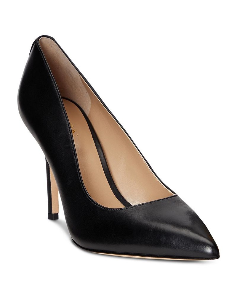 Women's Lindella II Pointed-Toe Pumps Black $74.40 Shoes