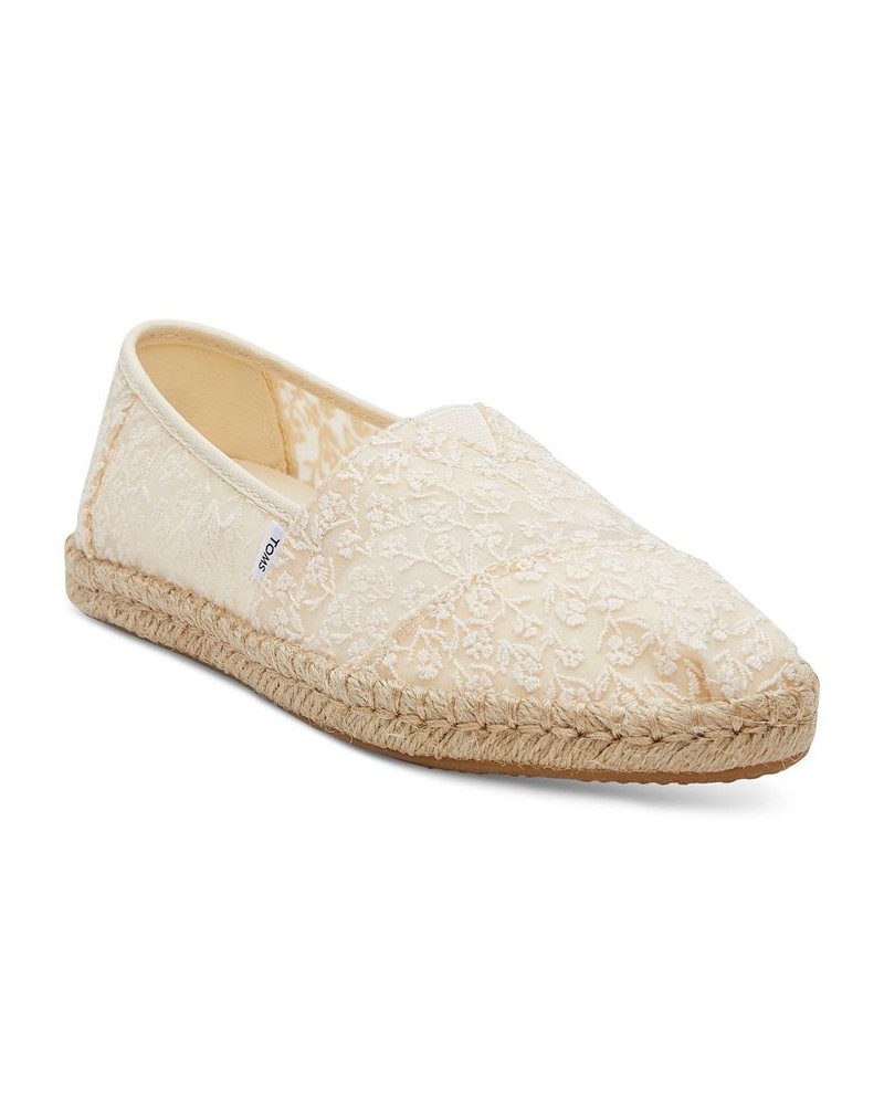 Women's Alpargata Rope Slip-On Flats PD06 $34.50 Shoes