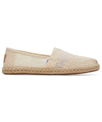 Women's Alpargata Rope Slip-On Flats PD06 $34.50 Shoes