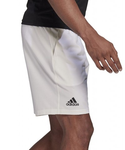 Men's Club Stretch-Woven Tennis Shorts White $22.55 Shorts