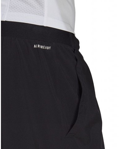 Men's Club Stretch-Woven Tennis Shorts White $22.55 Shorts