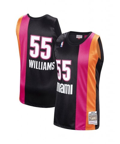 Men's Jason Williams Black Miami Heat 2005-06 Hardwood Classics Swingman Jersey $41.07 Jersey