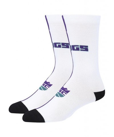 Men's Sacramento Kings Split Crew Socks $11.12 Socks