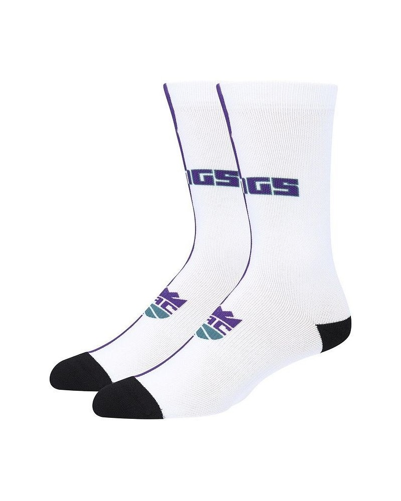 Men's Sacramento Kings Split Crew Socks $11.12 Socks