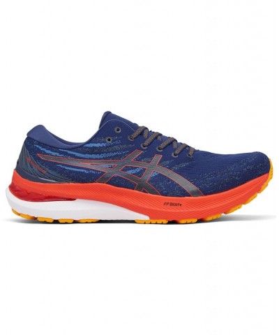 Men's GEL-Kayano 29 Running Sneakers Deep Ocean, Cherry Tomato $59.50 Shoes