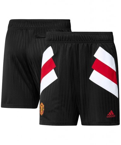 Men's Black Manchester United Football Icon Shorts $33.14 Shorts