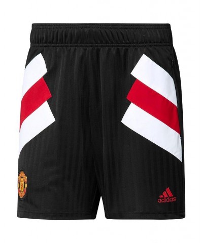 Men's Black Manchester United Football Icon Shorts $33.14 Shorts