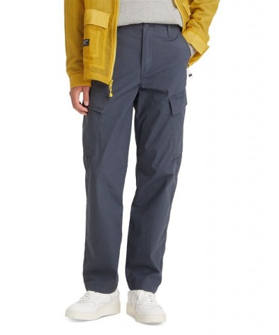Men XX Standard Taper Relaxed Fit Cargo Pants Blue $32.90 Pants