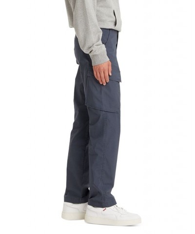 Men XX Standard Taper Relaxed Fit Cargo Pants Blue $32.90 Pants