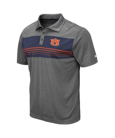 Men's Heather Charcoal Auburn Tigers Smithers Polo Shirt $20.39 Polo Shirts