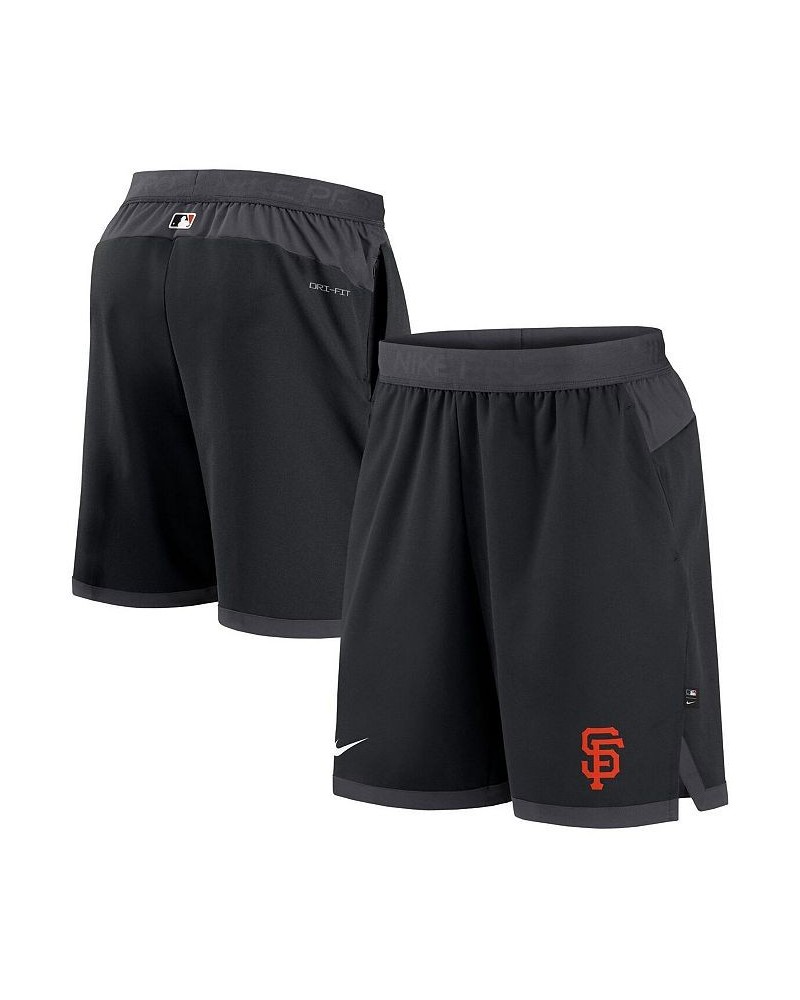 Men's Black San Francisco Giants Authentic Collection Flex Vent Performance Shorts $33.60 Shorts