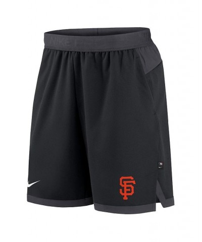 Men's Black San Francisco Giants Authentic Collection Flex Vent Performance Shorts $33.60 Shorts