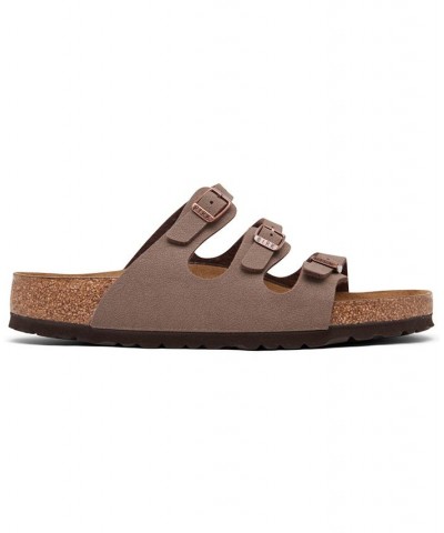 Women's Florida Birkibuc Nubuck Soft Footbed Sandals $41.60 Shoes