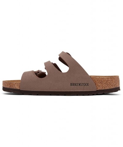 Women's Florida Birkibuc Nubuck Soft Footbed Sandals $41.60 Shoes