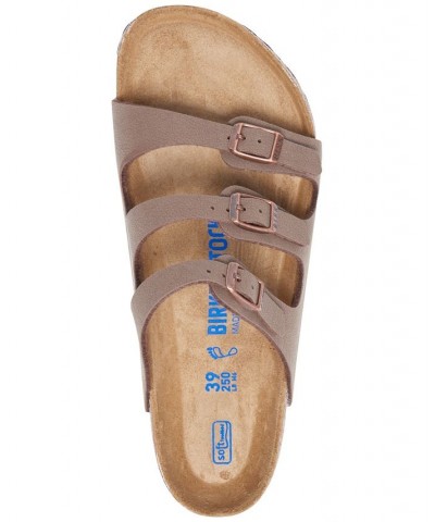 Women's Florida Birkibuc Nubuck Soft Footbed Sandals $41.60 Shoes