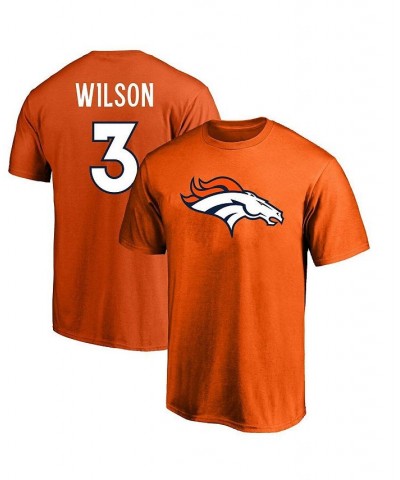 Men's Branded Russell Wilson Orange Denver Broncos Big and Tall Player Name & Number T-shirt $30.67 T-Shirts