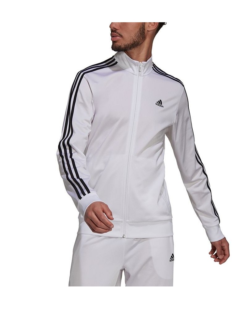 Men's Tricot Track Jacket White/Black $28.70 Jackets