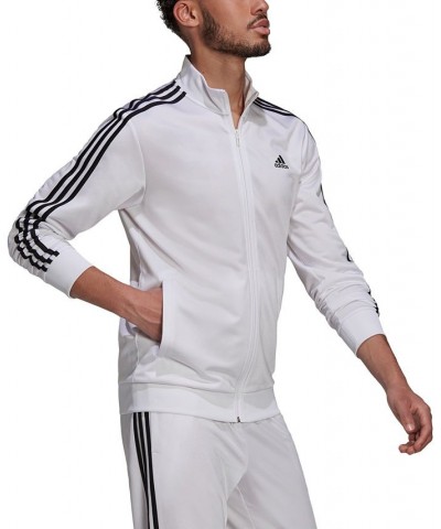 Men's Tricot Track Jacket White/Black $28.70 Jackets