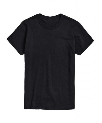 Men's On the Naughty List Short Sleeve T-shirt Black $18.54 T-Shirts