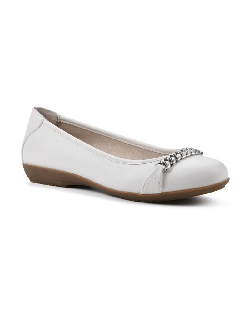 Women's Charmed Ballet Flats PD06 $35.19 Shoes