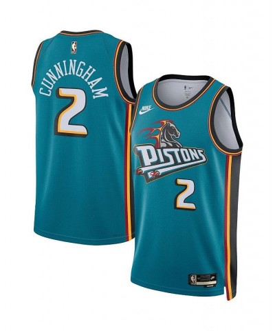 Men's Cade Cunningham Teal Detroit Pistons 2022/23 Swingman Jersey - Classic Edition $52.99 Jersey