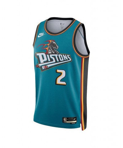 Men's Cade Cunningham Teal Detroit Pistons 2022/23 Swingman Jersey - Classic Edition $52.99 Jersey