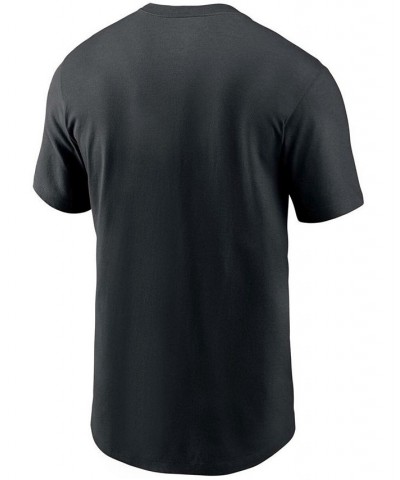 Men's Black Carolina Panthers Broadcast Essential T-shirt $22.79 T-Shirts